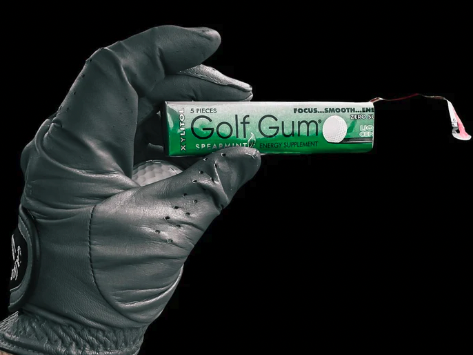 golf gum handske